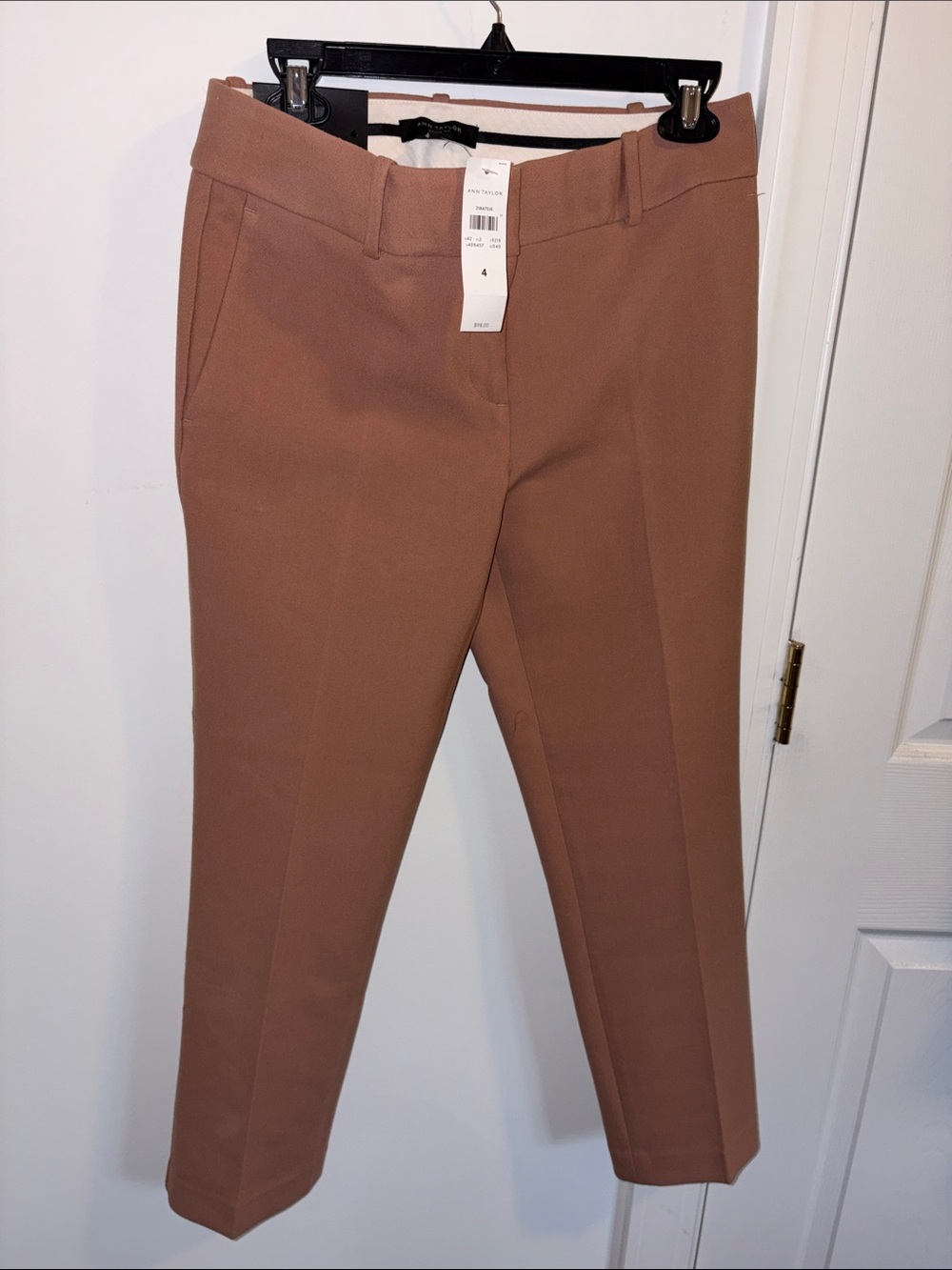 Ann Taylor Dusty Rose Cropped Trousers